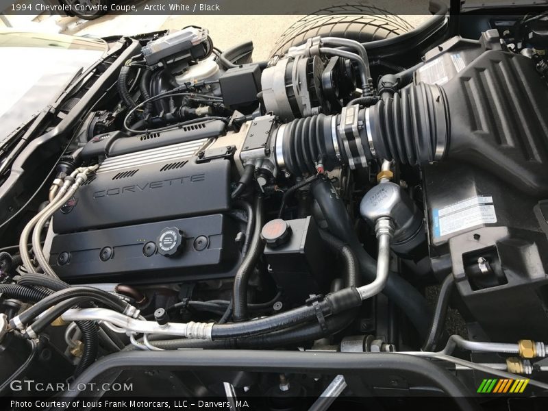 Arctic White / Black 1994 Chevrolet Corvette Coupe