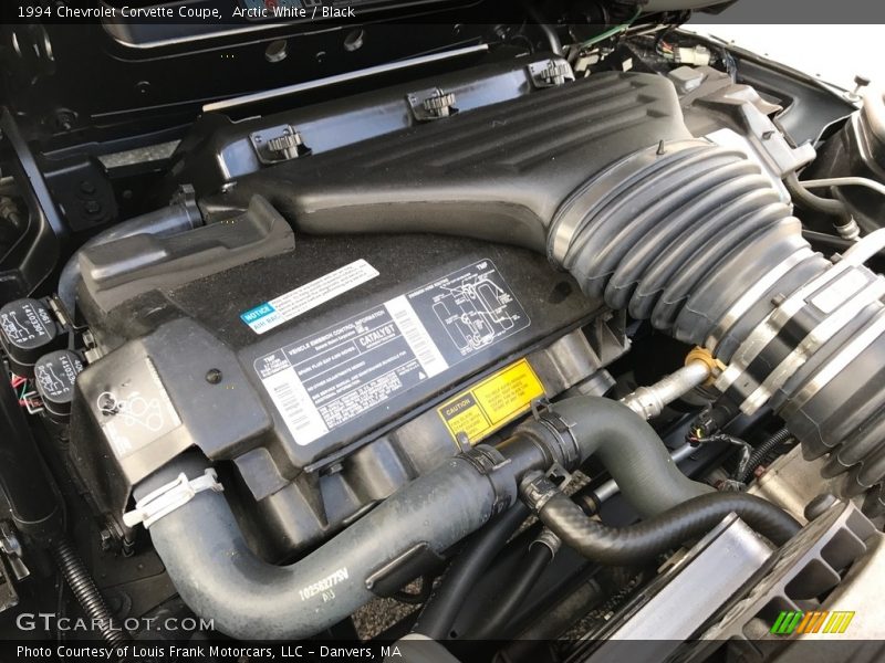 Arctic White / Black 1994 Chevrolet Corvette Coupe