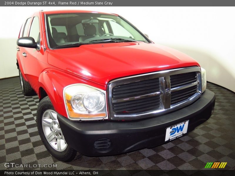 Flame Red / Medium Slate Gray 2004 Dodge Durango ST 4x4