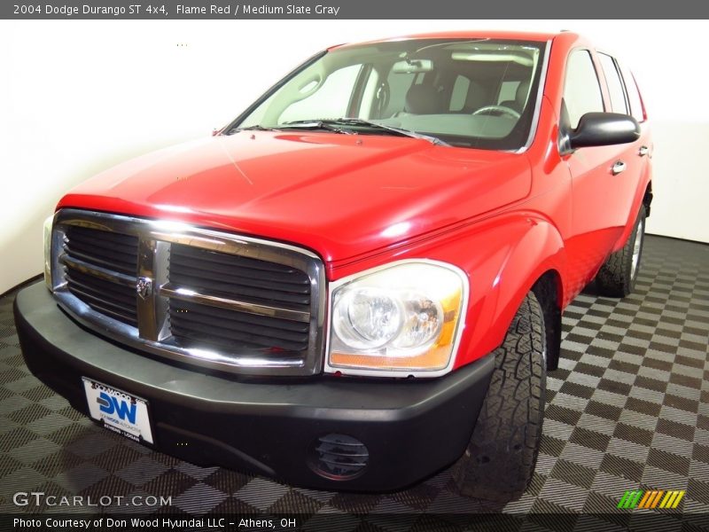 Flame Red / Medium Slate Gray 2004 Dodge Durango ST 4x4