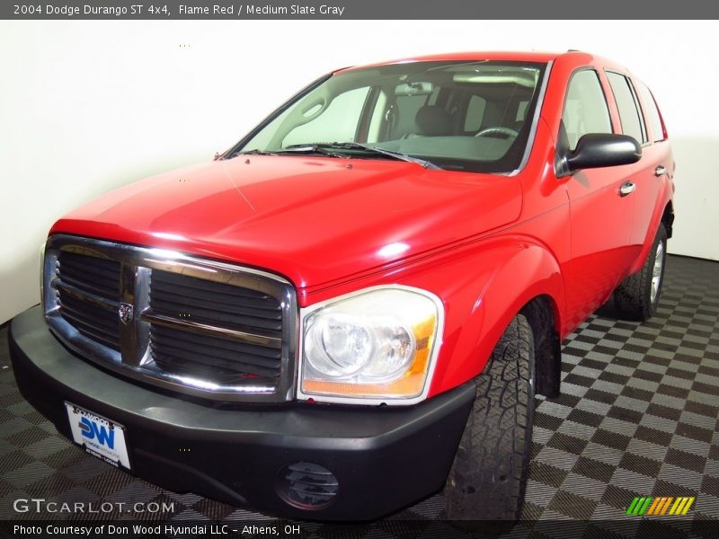 Flame Red / Medium Slate Gray 2004 Dodge Durango ST 4x4