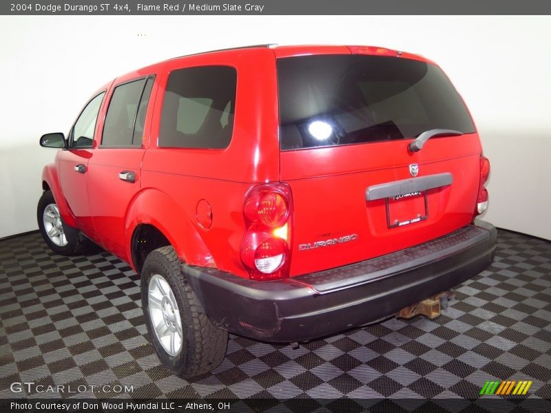 Flame Red / Medium Slate Gray 2004 Dodge Durango ST 4x4