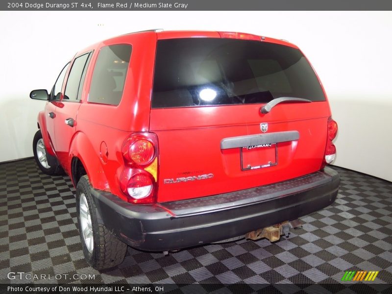 Flame Red / Medium Slate Gray 2004 Dodge Durango ST 4x4