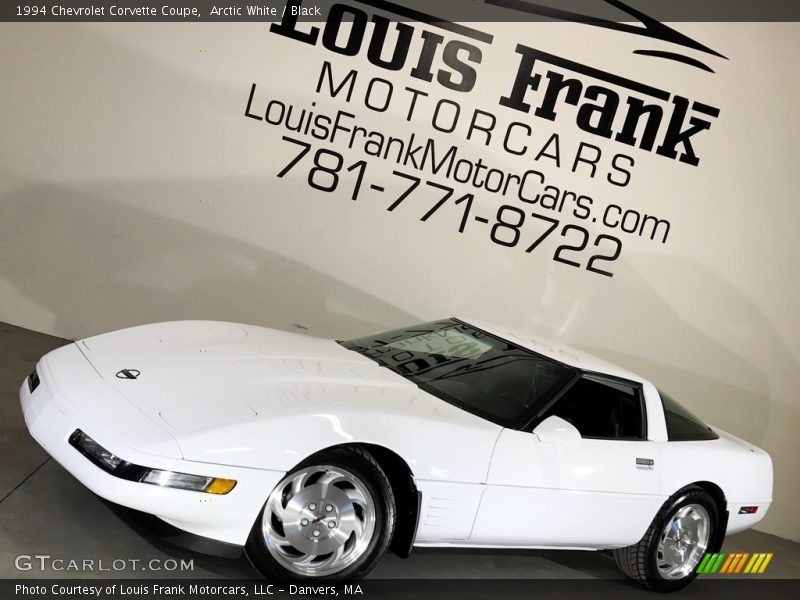 Arctic White / Black 1994 Chevrolet Corvette Coupe