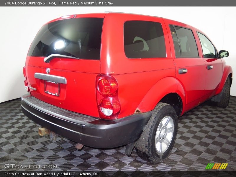 Flame Red / Medium Slate Gray 2004 Dodge Durango ST 4x4
