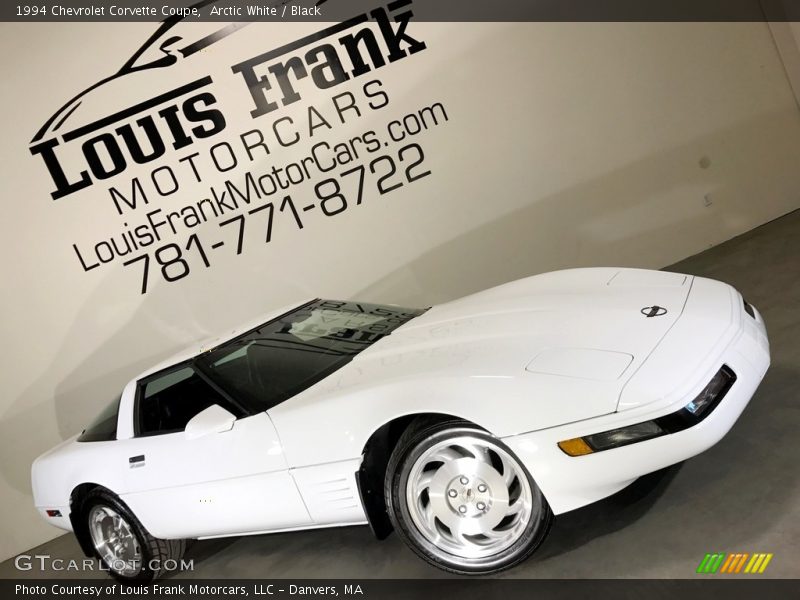 Arctic White / Black 1994 Chevrolet Corvette Coupe