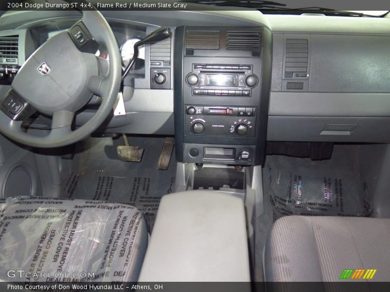 Flame Red / Medium Slate Gray 2004 Dodge Durango ST 4x4