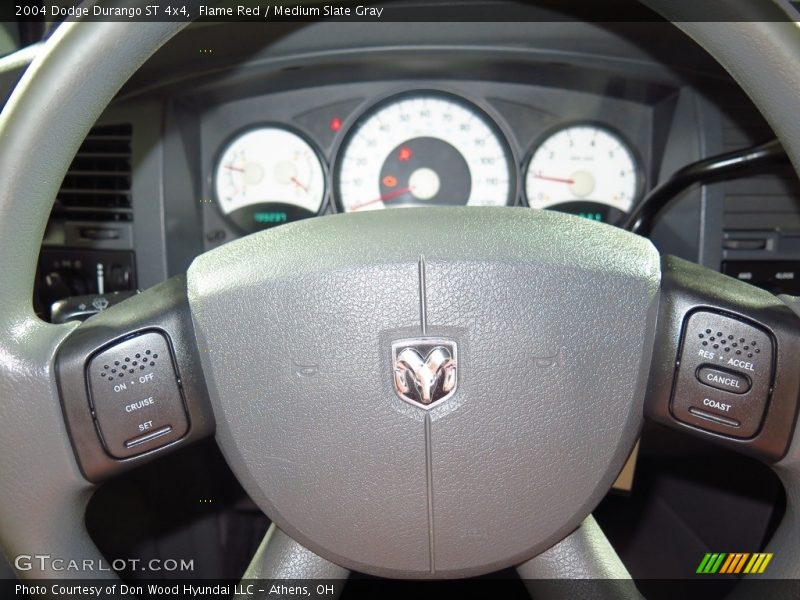 Flame Red / Medium Slate Gray 2004 Dodge Durango ST 4x4