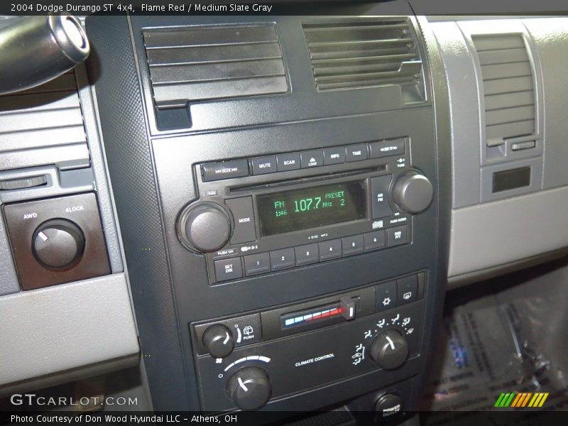 Flame Red / Medium Slate Gray 2004 Dodge Durango ST 4x4