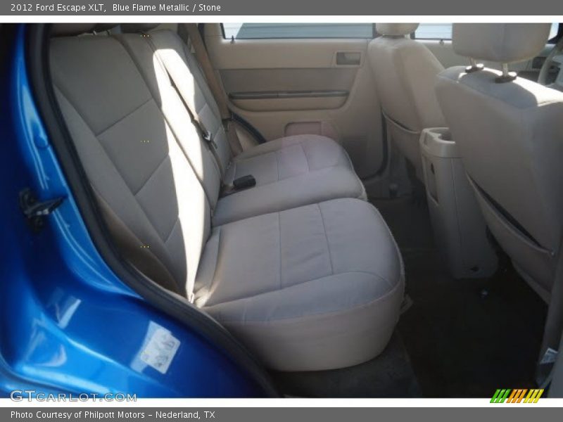 Blue Flame Metallic / Stone 2012 Ford Escape XLT