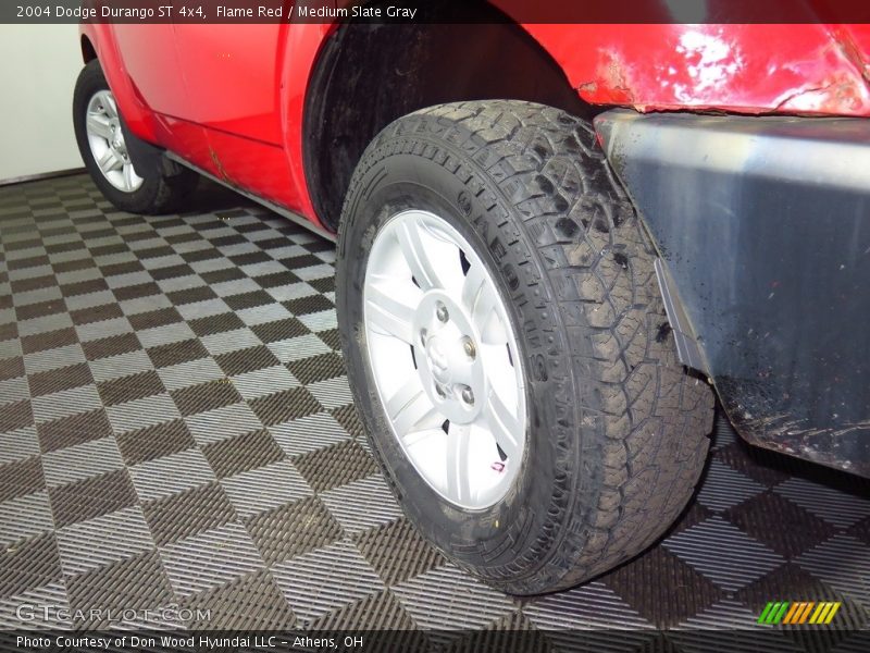 Flame Red / Medium Slate Gray 2004 Dodge Durango ST 4x4