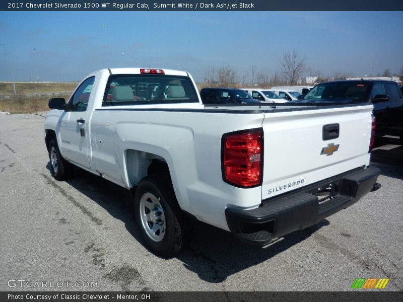 Summit White / Dark Ash/Jet Black 2017 Chevrolet Silverado 1500 WT Regular Cab