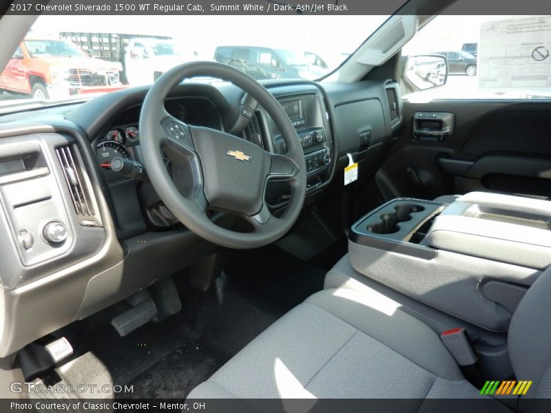  2017 Silverado 1500 WT Regular Cab Dark Ash/Jet Black Interior