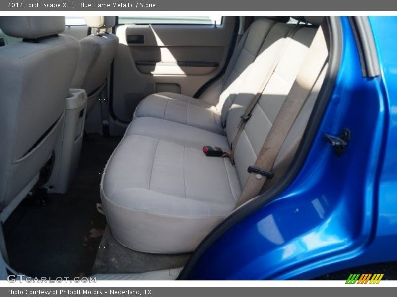 Blue Flame Metallic / Stone 2012 Ford Escape XLT