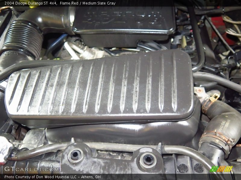 Flame Red / Medium Slate Gray 2004 Dodge Durango ST 4x4