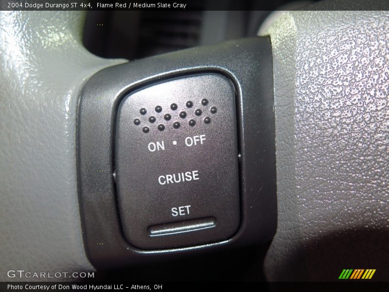 Flame Red / Medium Slate Gray 2004 Dodge Durango ST 4x4