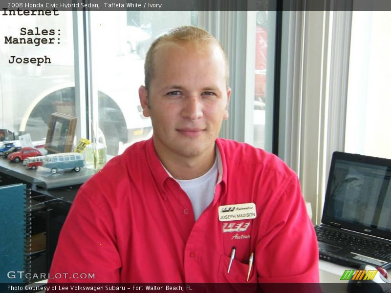 Taffeta White / Ivory 2008 Honda Civic Hybrid Sedan