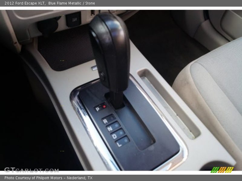 Blue Flame Metallic / Stone 2012 Ford Escape XLT