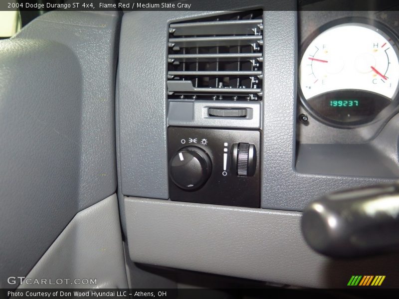 Flame Red / Medium Slate Gray 2004 Dodge Durango ST 4x4