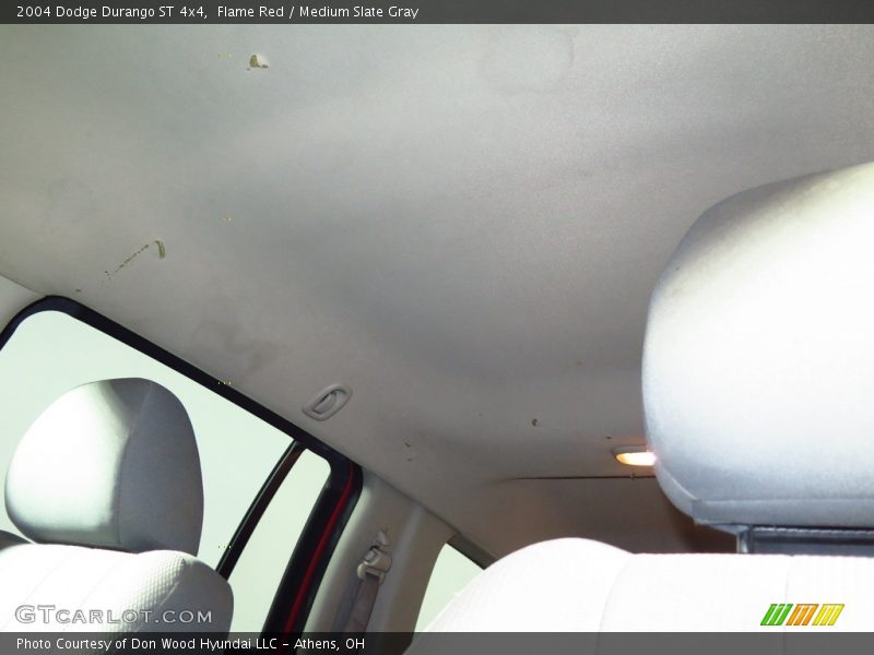 Flame Red / Medium Slate Gray 2004 Dodge Durango ST 4x4