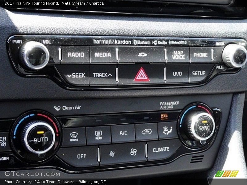 Metal Stream / Charcoal 2017 Kia Niro Touring Hybrid