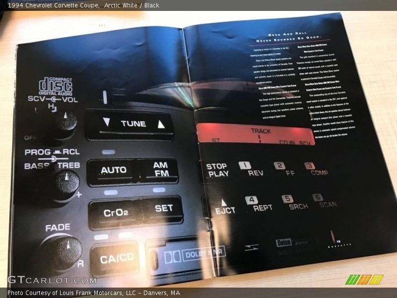 Books/Manuals of 1994 Corvette Coupe