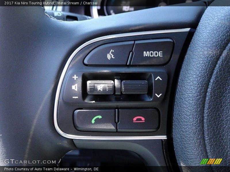 Metal Stream / Charcoal 2017 Kia Niro Touring Hybrid