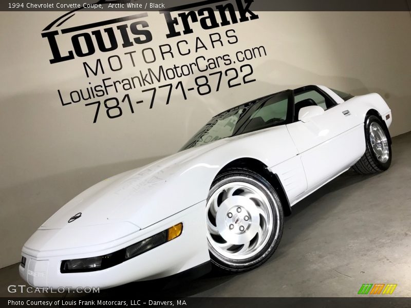 Arctic White / Black 1994 Chevrolet Corvette Coupe