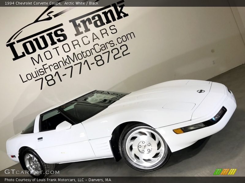 Arctic White / Black 1994 Chevrolet Corvette Coupe