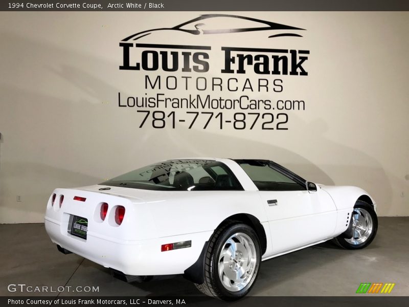 Arctic White / Black 1994 Chevrolet Corvette Coupe