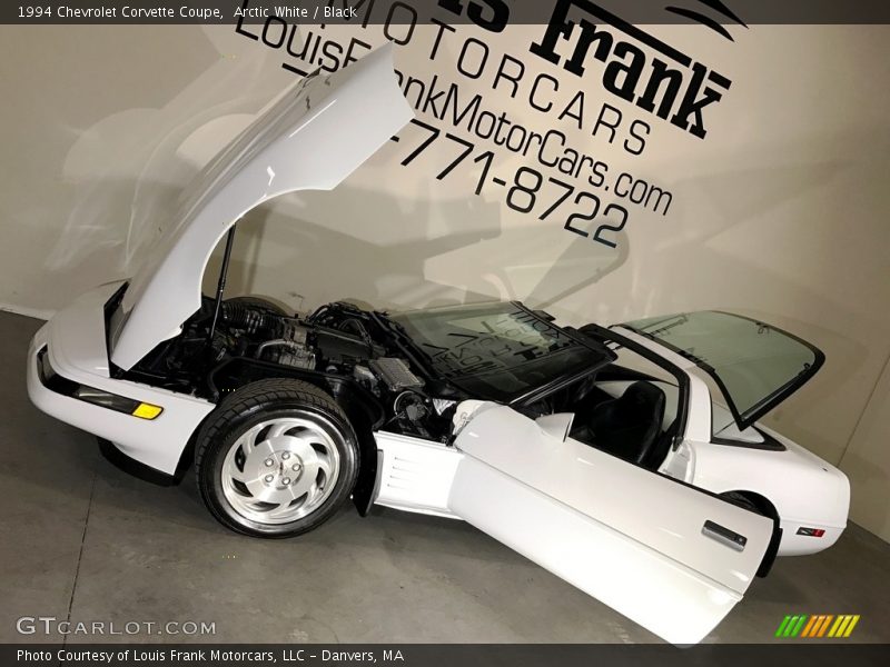 Arctic White / Black 1994 Chevrolet Corvette Coupe