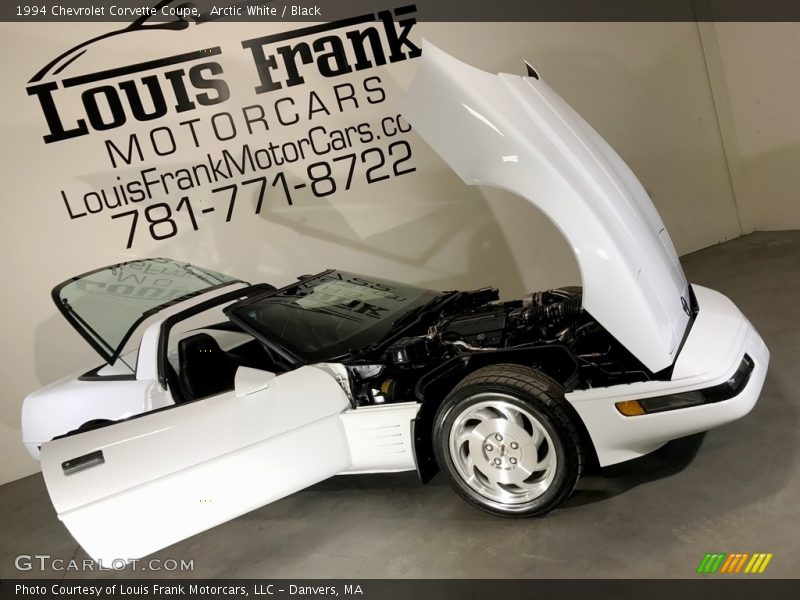 Arctic White / Black 1994 Chevrolet Corvette Coupe