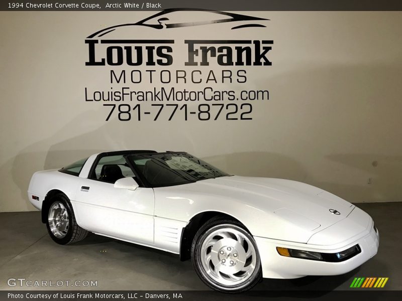 Arctic White / Black 1994 Chevrolet Corvette Coupe