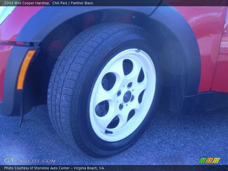 Chili Red / Panther Black 2003 Mini Cooper Hardtop