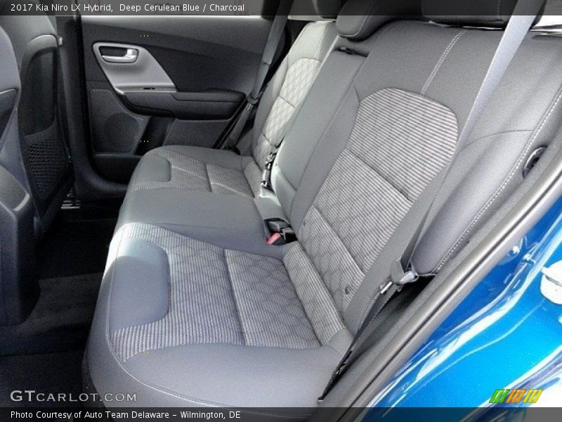 Rear Seat of 2017 Niro LX Hybrid