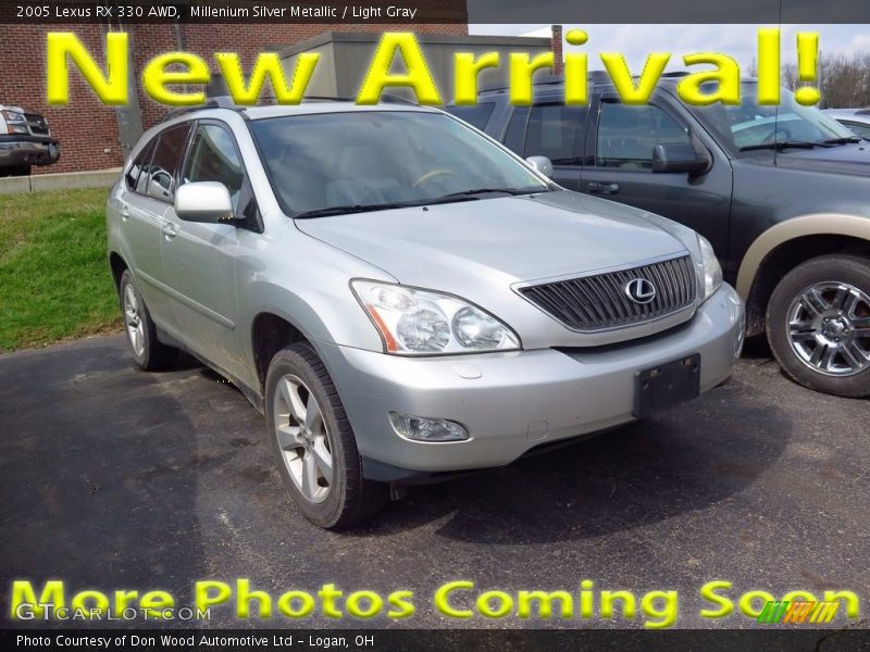 Millenium Silver Metallic / Light Gray 2005 Lexus RX 330 AWD