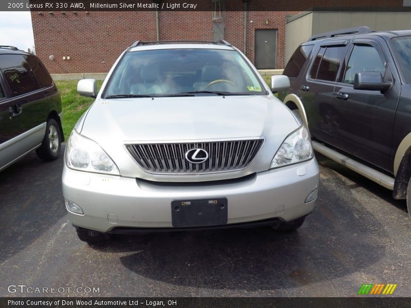 Millenium Silver Metallic / Light Gray 2005 Lexus RX 330 AWD