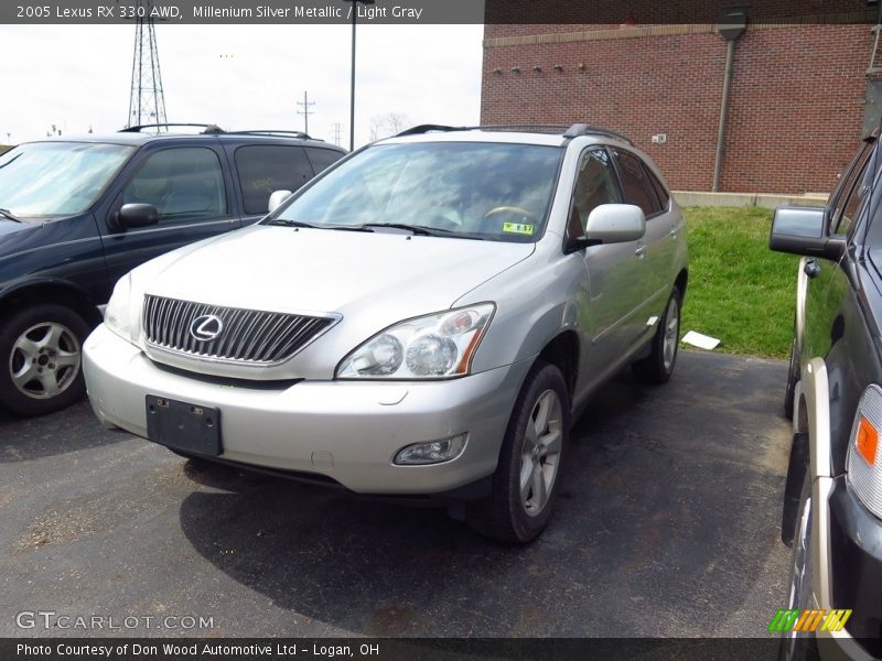 Millenium Silver Metallic / Light Gray 2005 Lexus RX 330 AWD