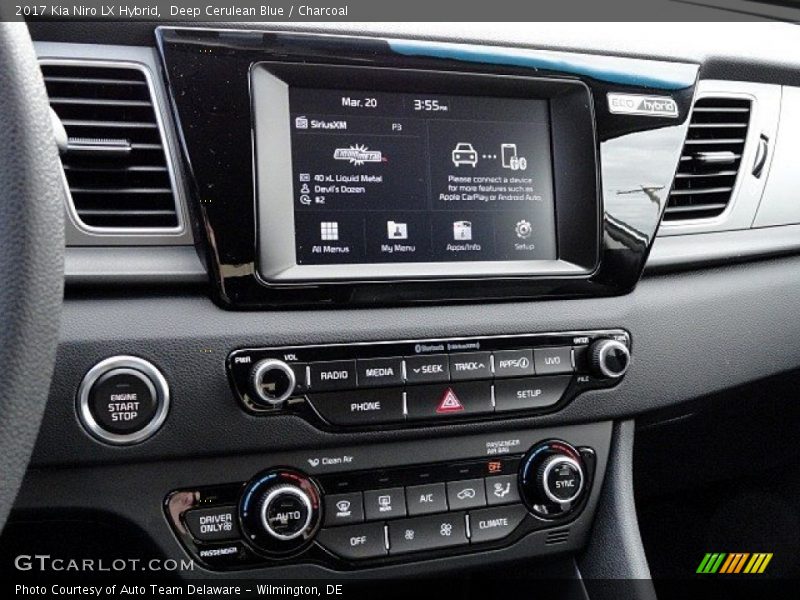 Controls of 2017 Niro LX Hybrid