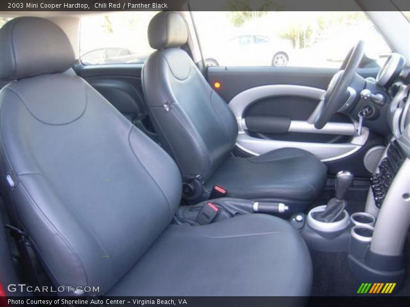 Chili Red / Panther Black 2003 Mini Cooper Hardtop