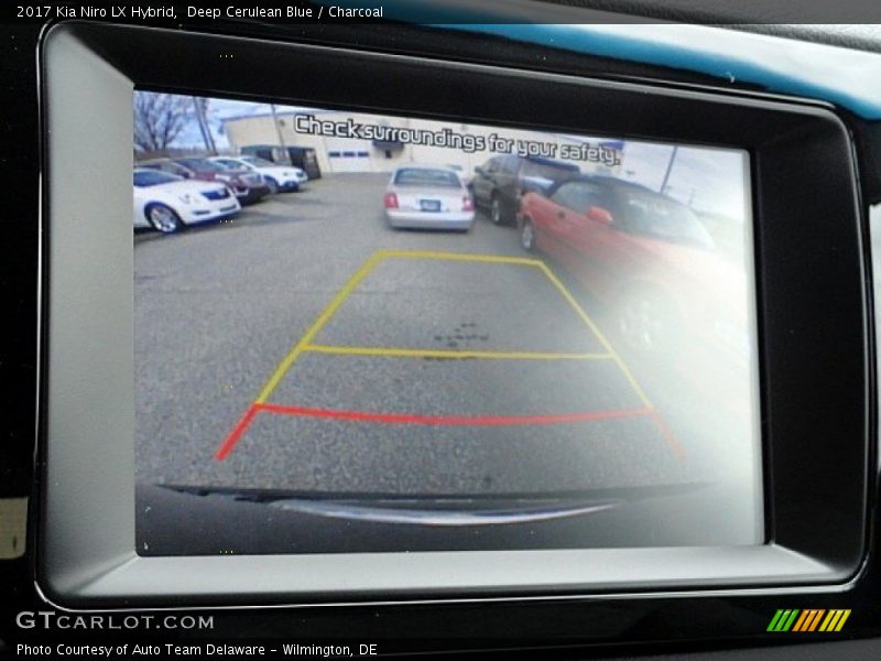 Deep Cerulean Blue / Charcoal 2017 Kia Niro LX Hybrid