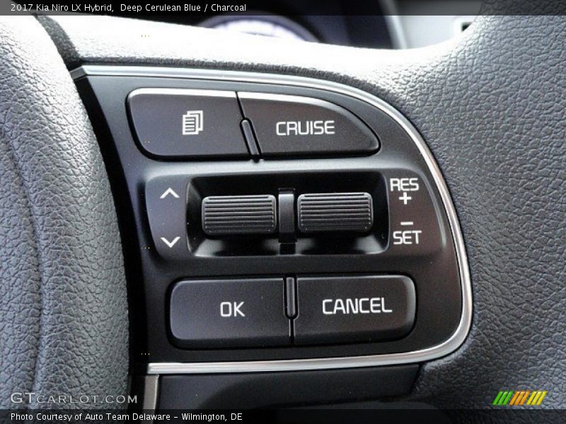 Controls of 2017 Niro LX Hybrid