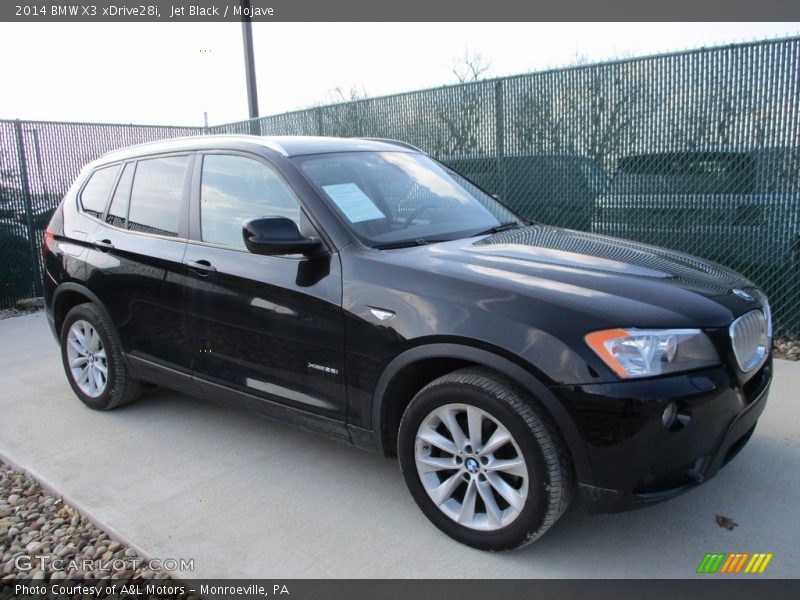 Jet Black / Mojave 2014 BMW X3 xDrive28i