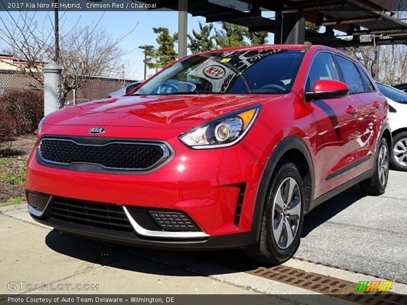Front 3/4 View of 2017 Niro FE Hybrid