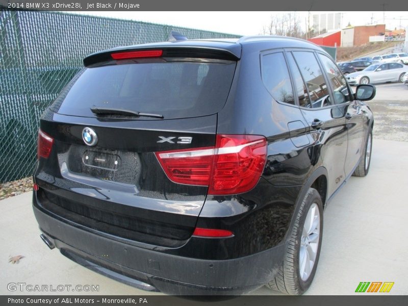 Jet Black / Mojave 2014 BMW X3 xDrive28i