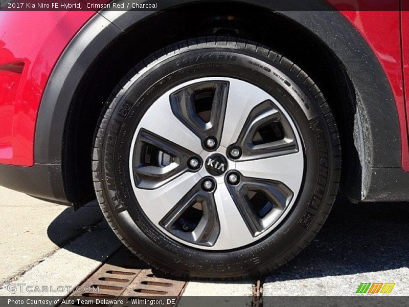 Crimson Red / Charcoal 2017 Kia Niro FE Hybrid