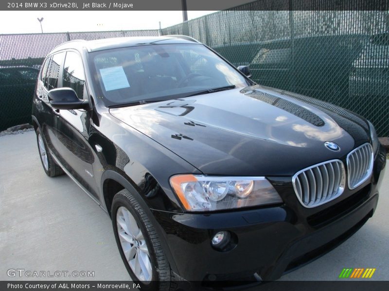 Jet Black / Mojave 2014 BMW X3 xDrive28i