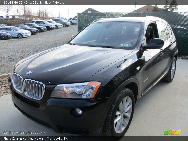 Jet Black / Mojave 2014 BMW X3 xDrive28i