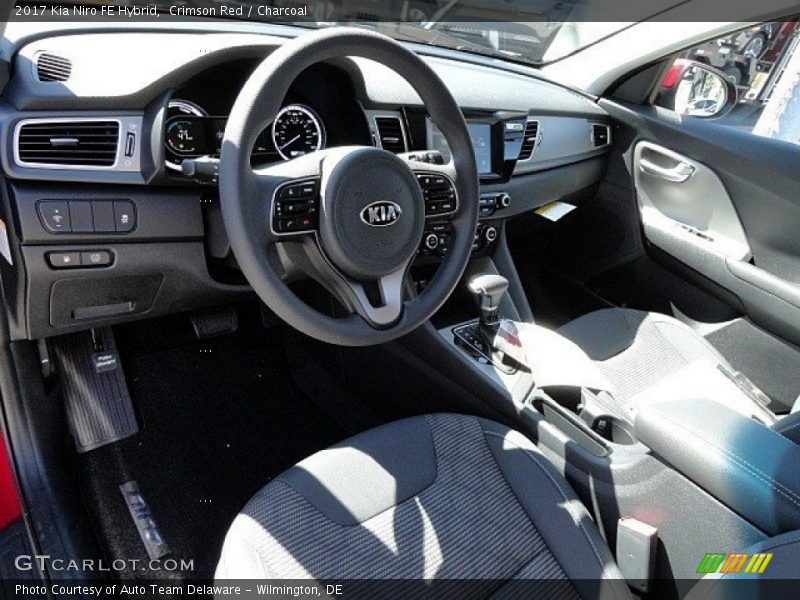  2017 Niro FE Hybrid Charcoal Interior
