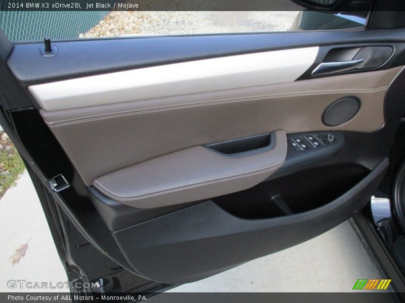 Jet Black / Mojave 2014 BMW X3 xDrive28i